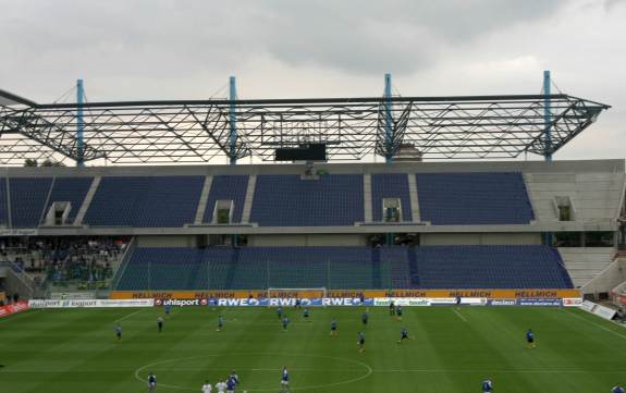 MSV-Arena (Wedau-Stadion) - Südtribüne noch nicht freigegeben