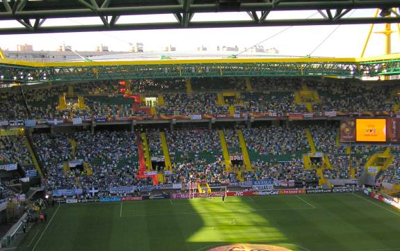 Estádio José Alvalade XXI Lisboa - Hintertortribüne