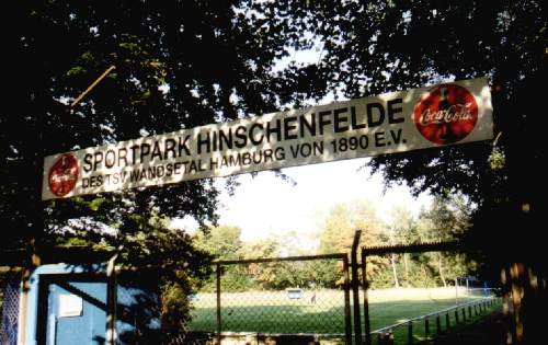 Stadion Hinschenfelde - Eingangsbereich