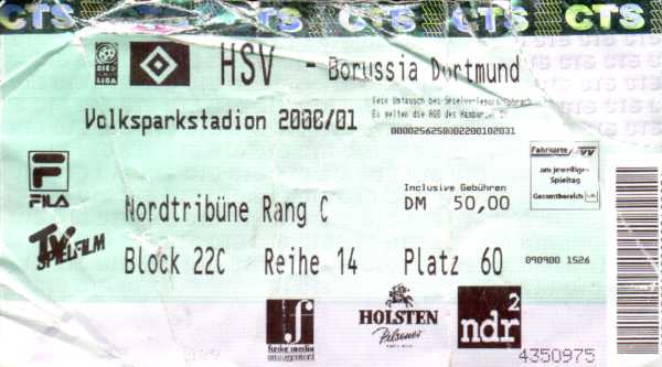 Hsv Dortmund Tickets