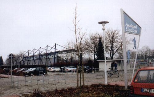 Emsland-Stadion - Außenansicht