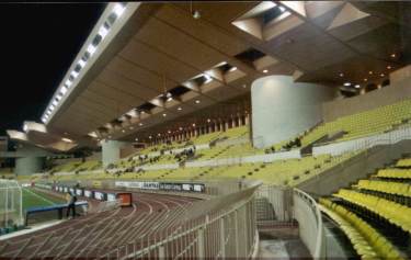 Stade Louis II - Gegenseite