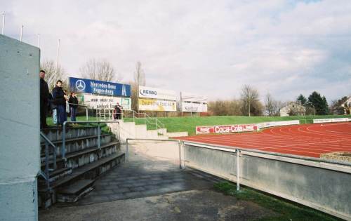 Sportpark Post/Süd Kaulbachstr. - 'Minitraverse' und Hintertorbereich