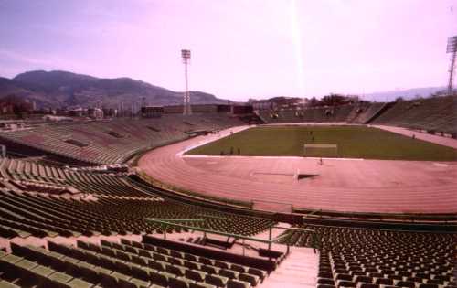 Olimpijski Stadion Kosevo - Totale leer