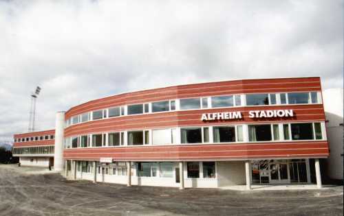 Alfheim Stadion - Außenansicht