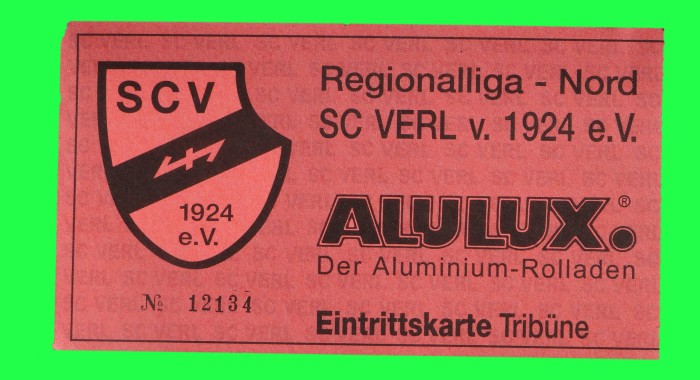 Groundhopper 2000 : SC Verl v Wuppertaler SV