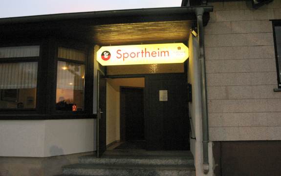 Sportplatz Rückweiler - Sportheim